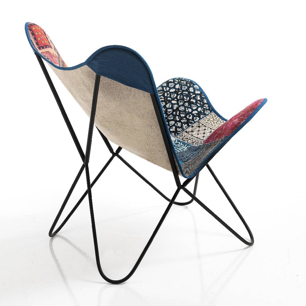 Oresteluchetta Poltrona Butterfly YANTRA COLOURS PATCH