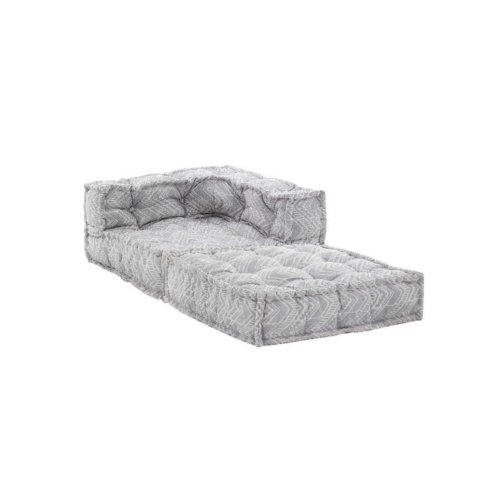 Oresteluchetta Poltrona/Chaise Longue OUTDOOR IKAT GREY Composizione 53