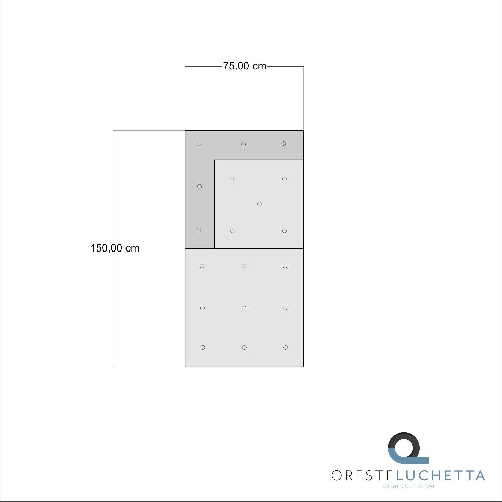 Oresteluchetta Poltrona/Chaise Longue OUTDOOR IKAT GREY Composizione 53