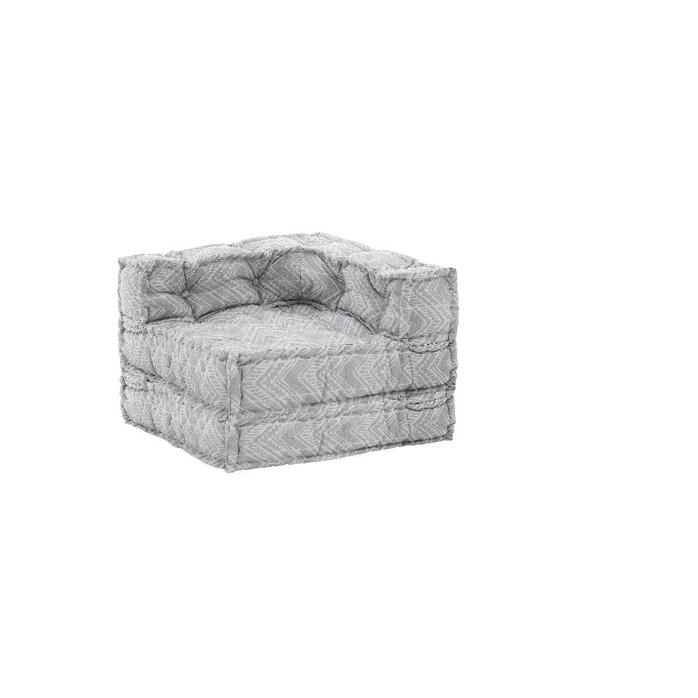 Oresteluchetta Poltrona/Chaise Longue OUTDOOR IKAT GREY Composizione 53