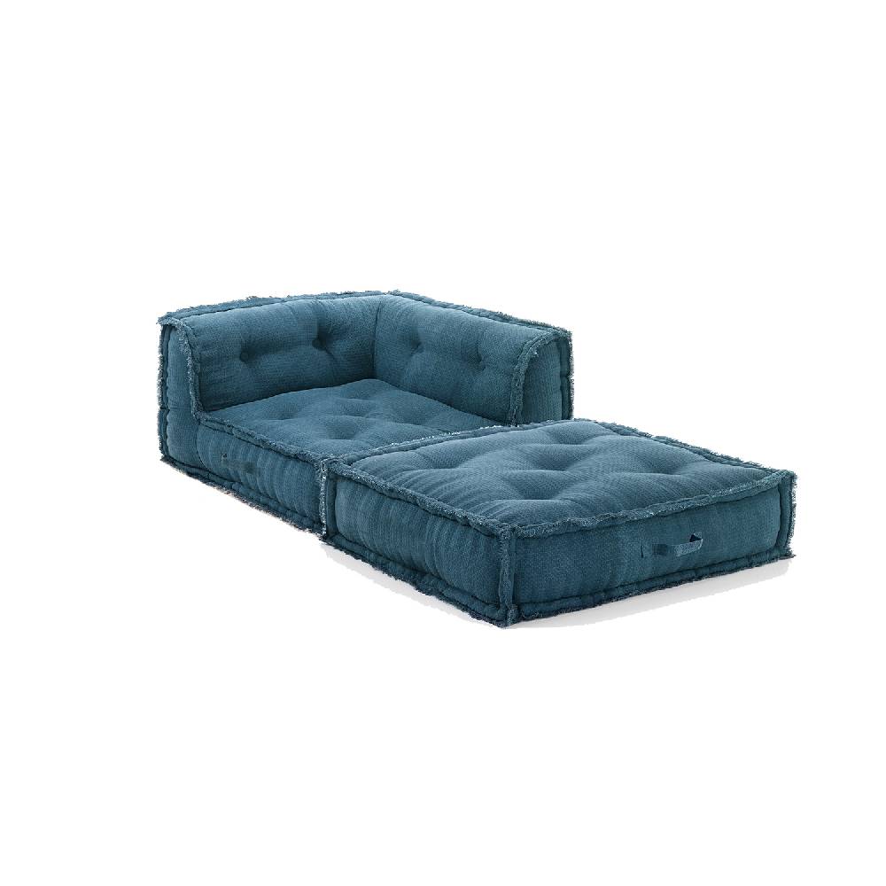 Oresteluchetta Poltrona / Chaise Longue YANTRA WAFFLE BLUE Composizione 47