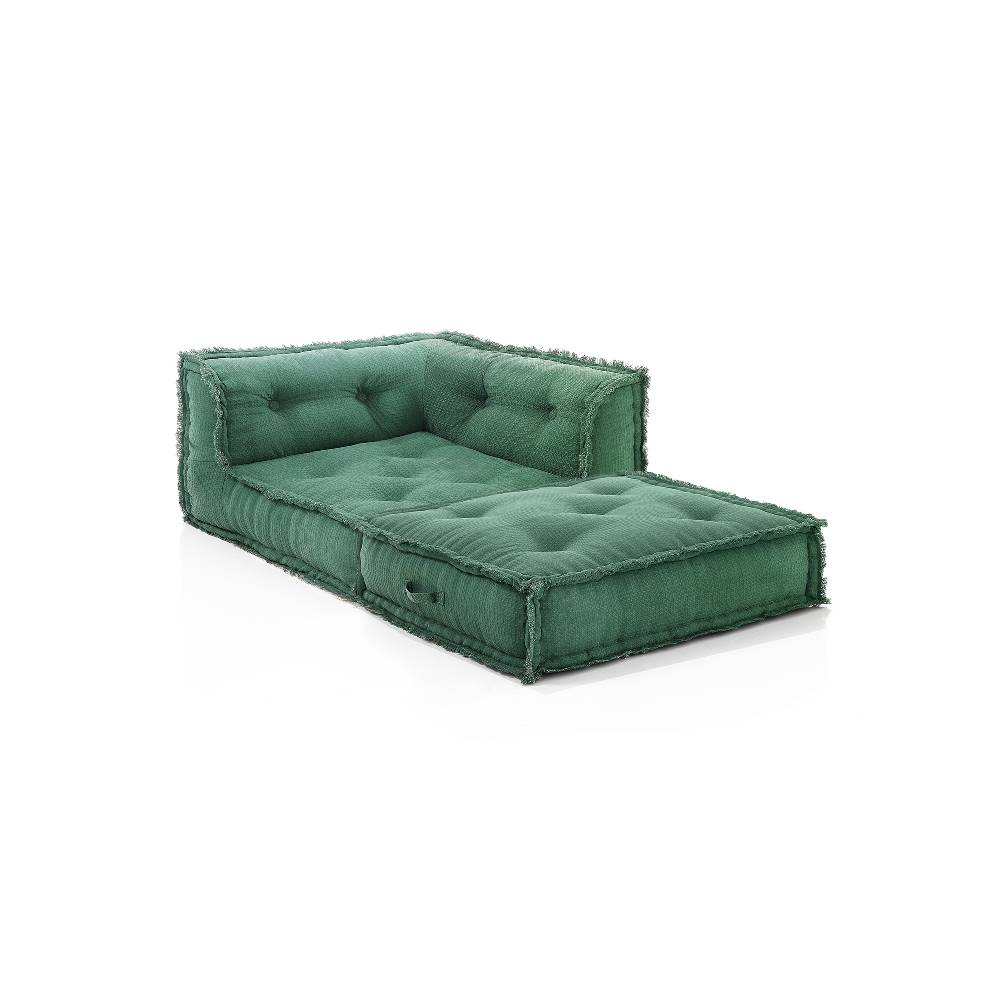 Oresteluchetta Poltrona/Chaise Longue YANTRA WAFFLE GREEN Composizione 46
