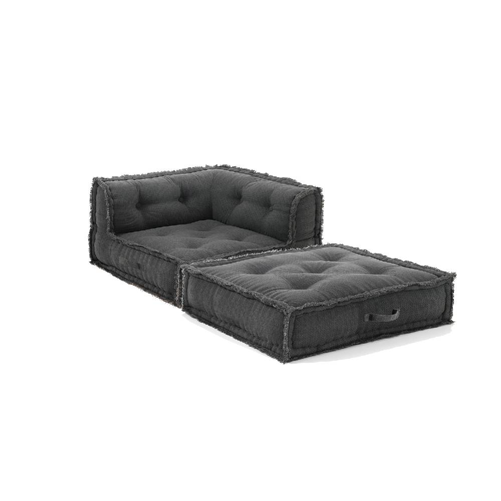 Oresteluchetta Poltrona/Chaise Longue YANTRA WAFFLE GREY Composizione 45