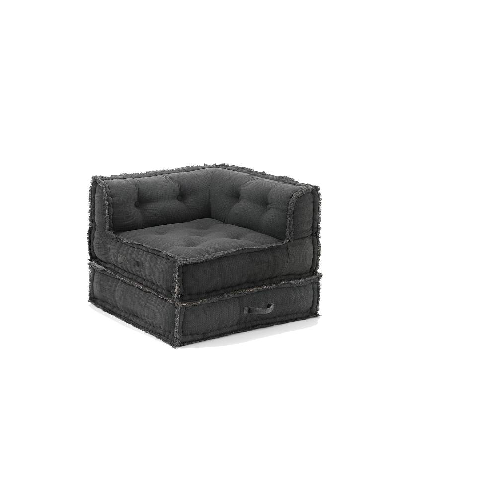 Oresteluchetta Poltrona/Chaise Longue YANTRA WAFFLE GREY Composizione 45