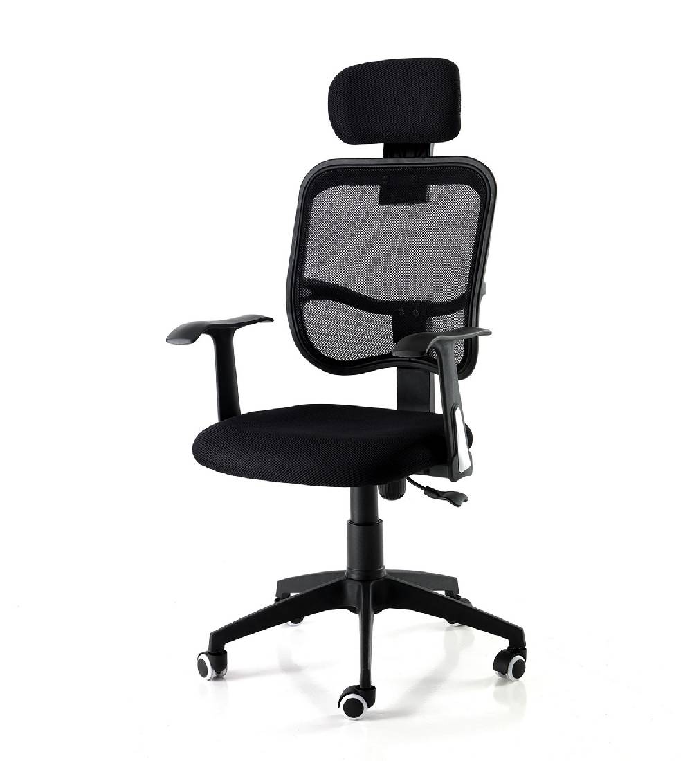 Oresteluchetta poltrona con poggiatesta da ufficio YEKOO