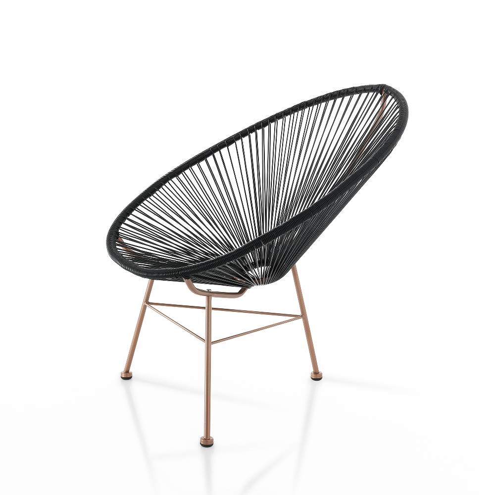 Oresteluchetta Poltrona da interno / esterno ARIZONA BLACK