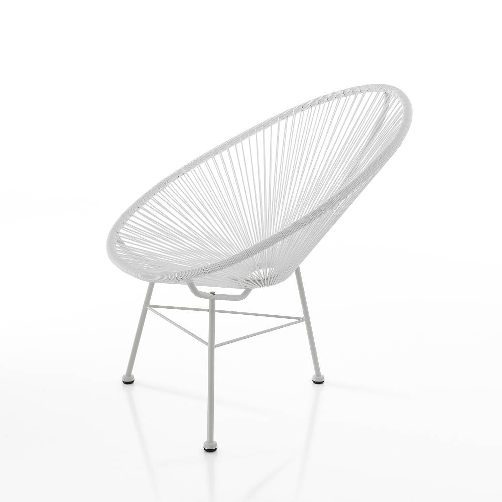 Oresteluchetta Poltrona da interno / esterno ARIZONA WHITE