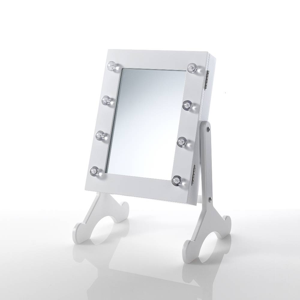 Oresteluchetta Specchiera da tavolo c/contenitore ATALANTA-B