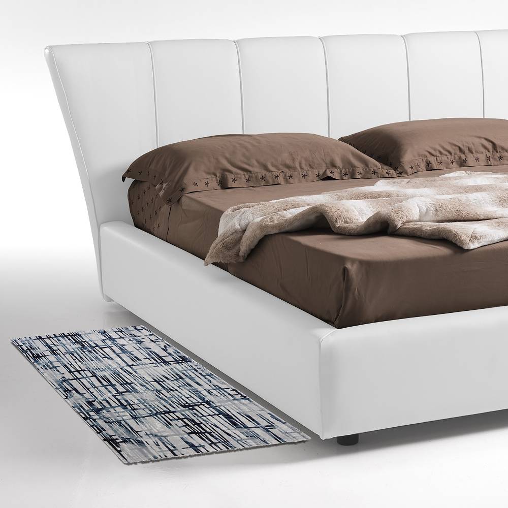 Oresteluchetta TAPPETO BAGNO / SCENDILETTO SERIE HISA BLUE 05