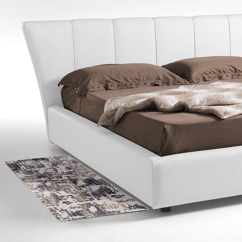 Oresteluchetta TAPPETO BAGNO / SCENDILETTO SERIE HISA BROWN 01