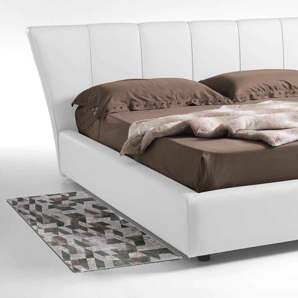 Oresteluchetta TAPPETO BAGNO / SCENDILETTO SERIE HISA GREEN 01