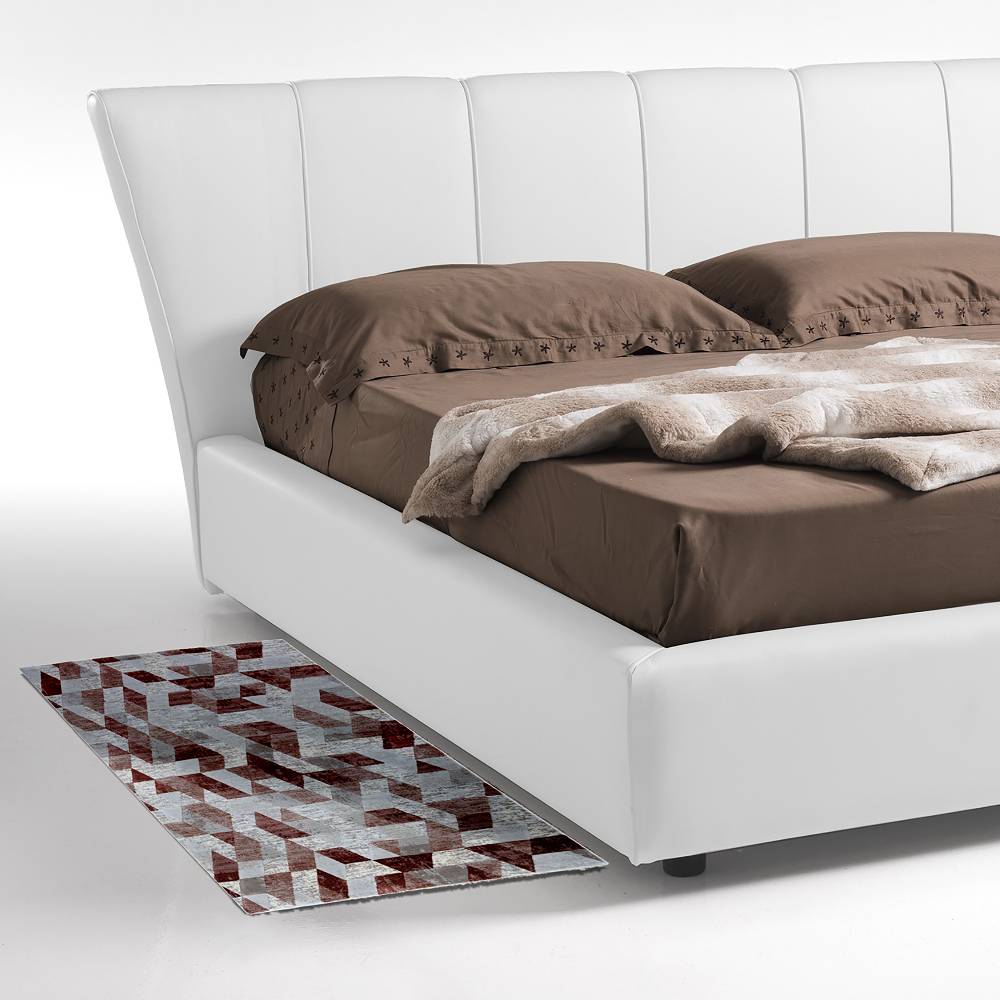 Oresteluchetta TAPPETO BAGNO / SCENDILETTO SERIE HISA TERRACOTTA 01