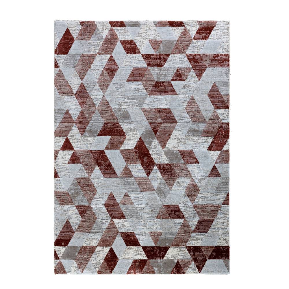 Oresteluchetta TAPPETO BAGNO / SCENDILETTO SERIE HISA TERRACOTTA 01