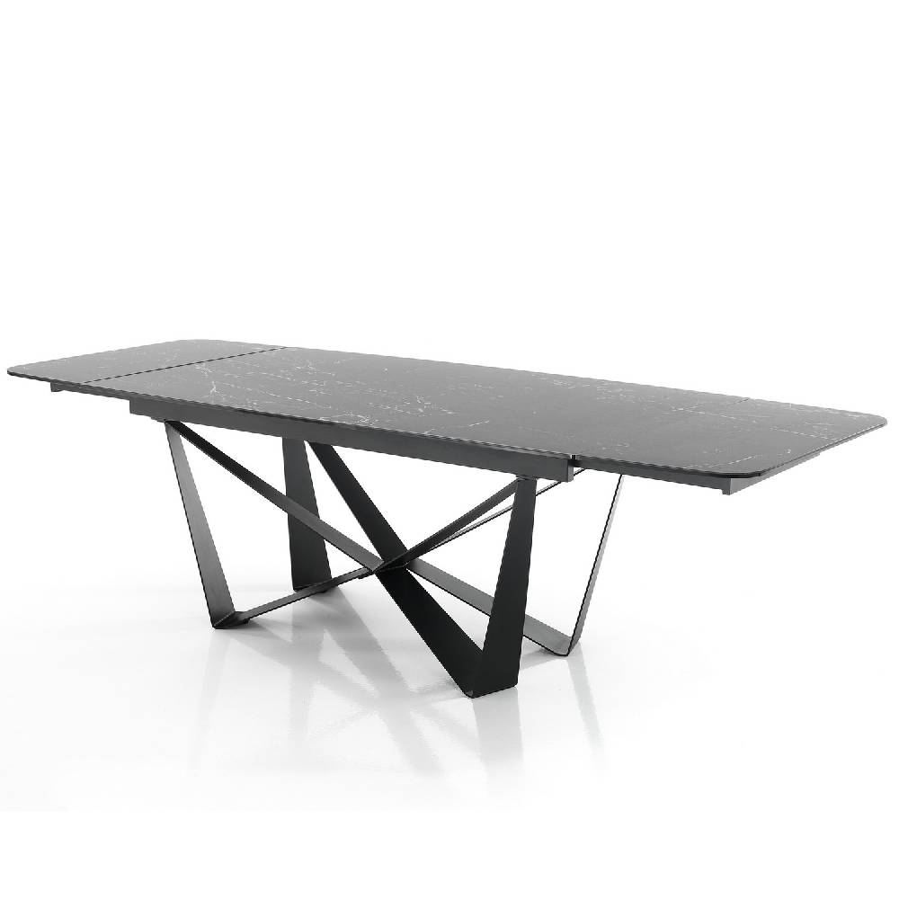 Oresteluchetta Tavolo Allungabile KEMP MATT BLACK MARBLE
