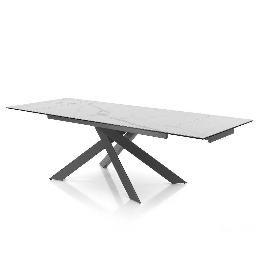 Oresteluchetta Tavolo Allungabile LUNDY MATT WHITE MARBLE