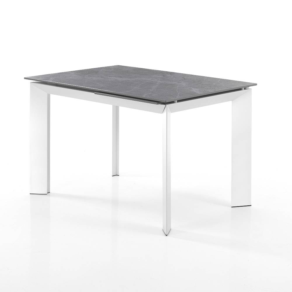 Oresteluchetta TAVOLO ALLUNGABILE TOLEDO 120 GREY MARBLE