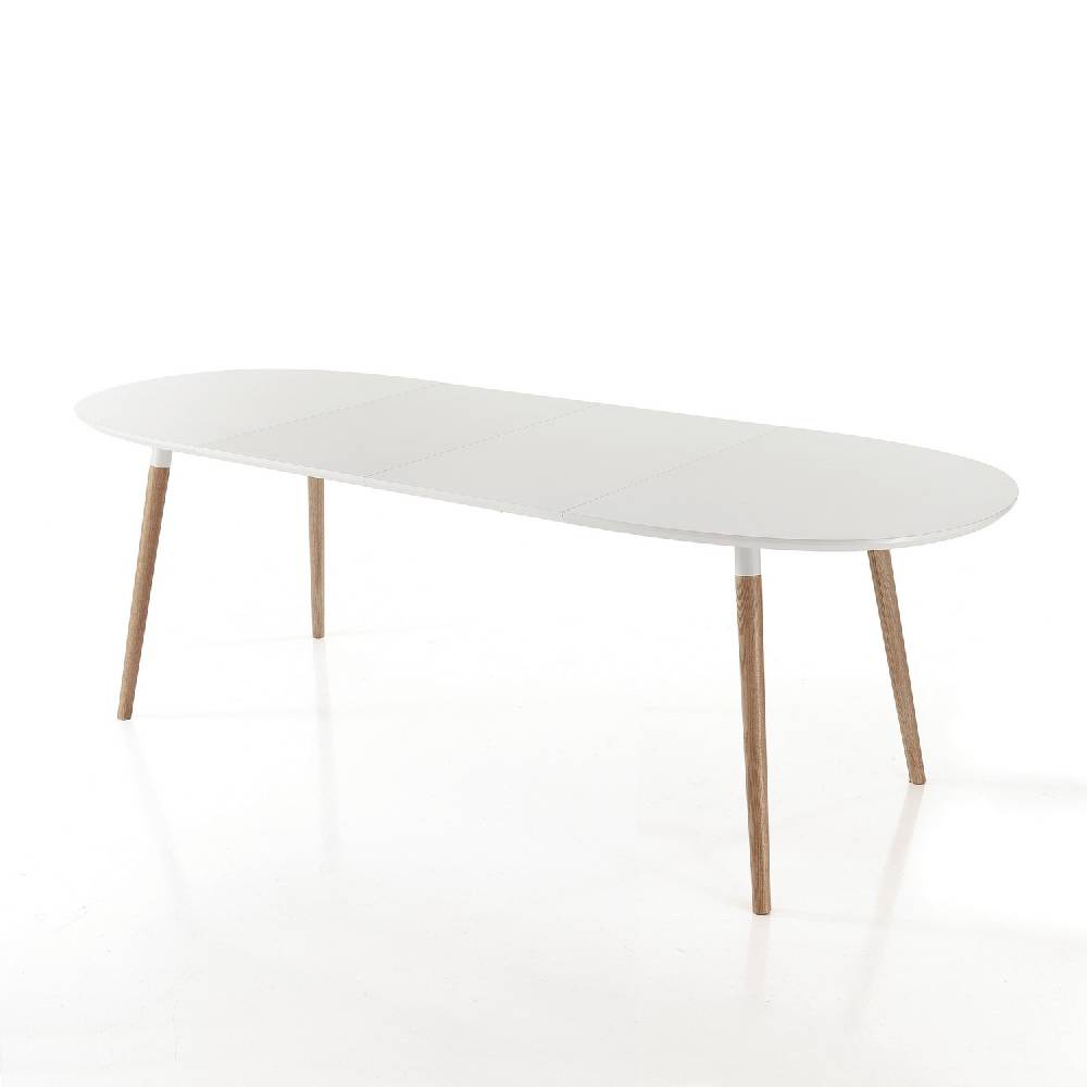 Oresteluchetta Tavolo Ovale Allungabile SOFT 140 WOOD