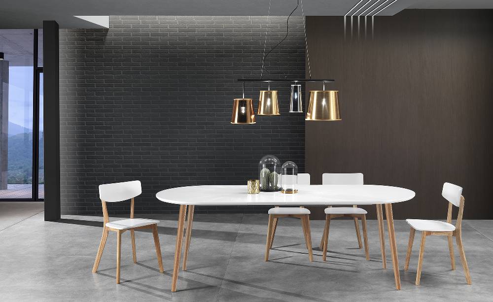 Oresteluchetta Tavolo Rotondo Allungabile SOFT WOOD