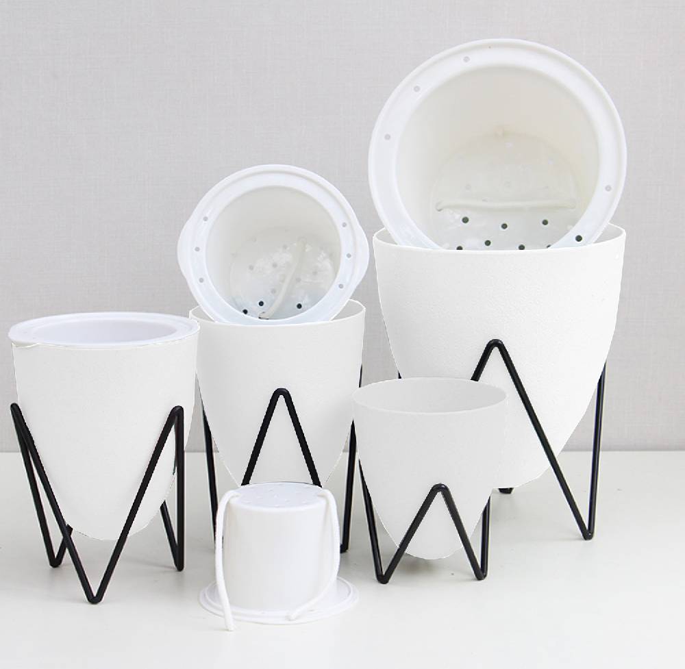 Oresteluchetta Vaso Autoinnaffiante Per Esterno / Interno LUKA MEDIUM