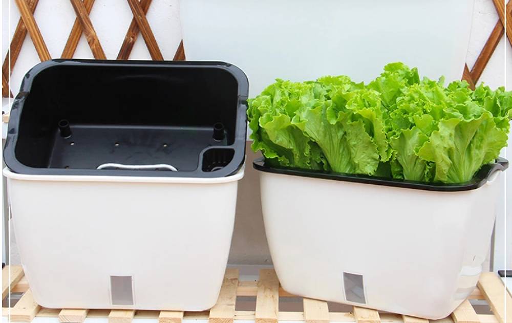 Oresteluchetta Vaso Autoinnaffiante Per Esterno / Interno TULLE SMALL