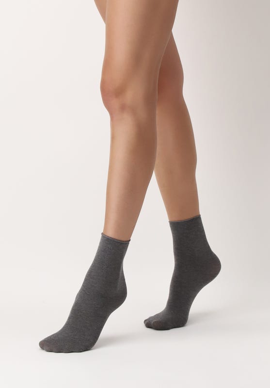 Oroblù Calzino Corto in Cashmere e Modal Cheryl