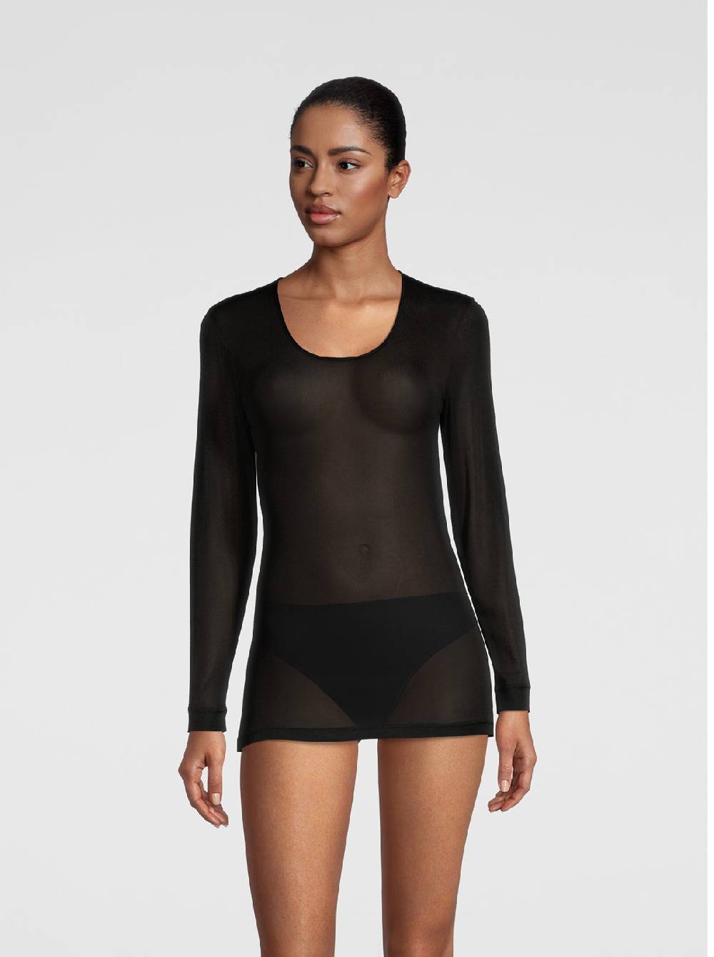 Oscalito Camicia A Maniche Lunghe In Pura Seta 4486