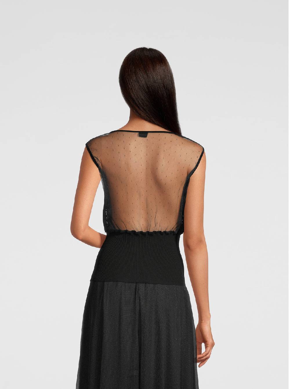 Oscalito Camicia Smanicata Romance In Plumetis 6536