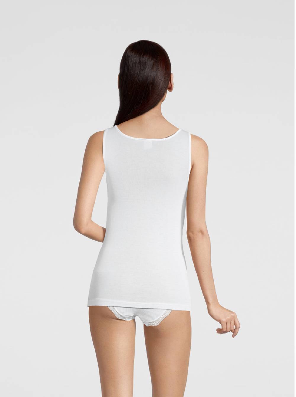 Oscalito Canotta Filoscozia® Con Pizzo Leavers 314