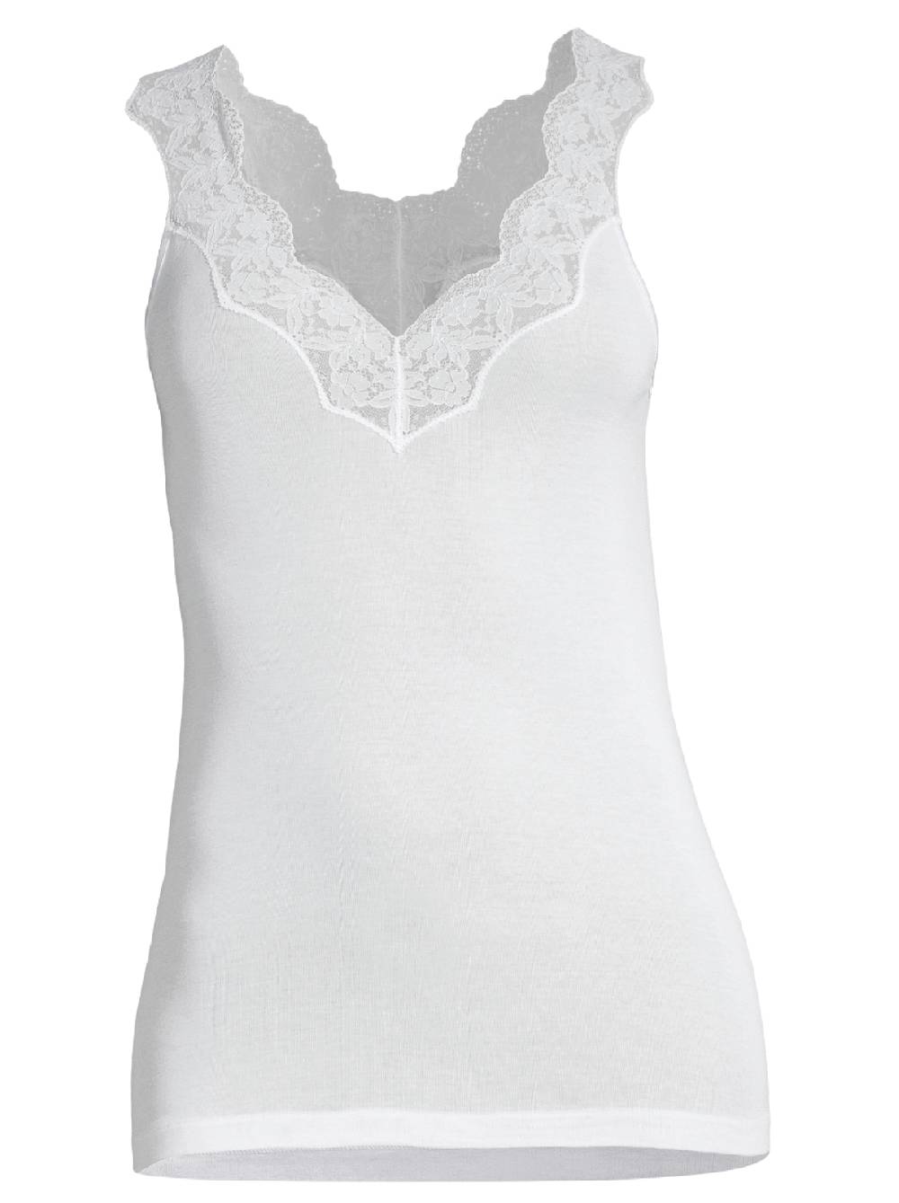 Oscalito Canotta Filoscozia® Con Pizzo Leavers 7002