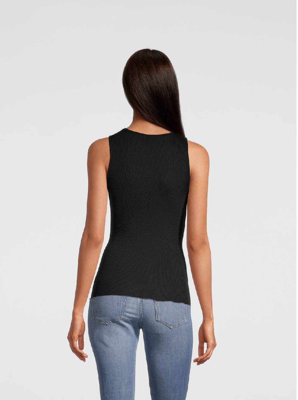 Oscalito Canotta In Lana E Seta Con Dettagli In Lurex 6486