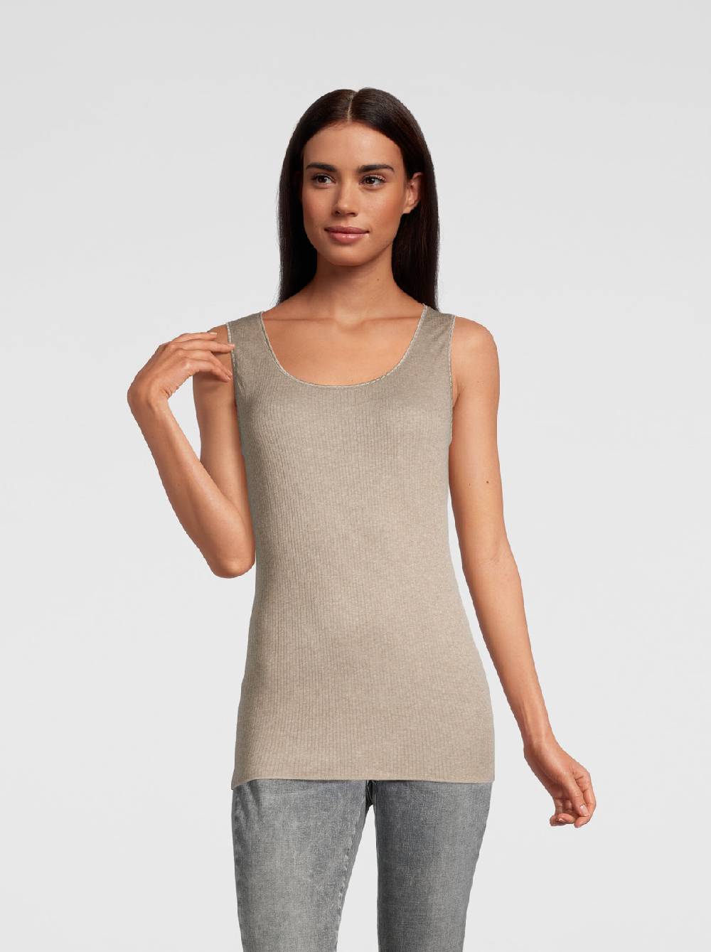 Oscalito Canotta In Termotex® Con Bordo In Raso 440