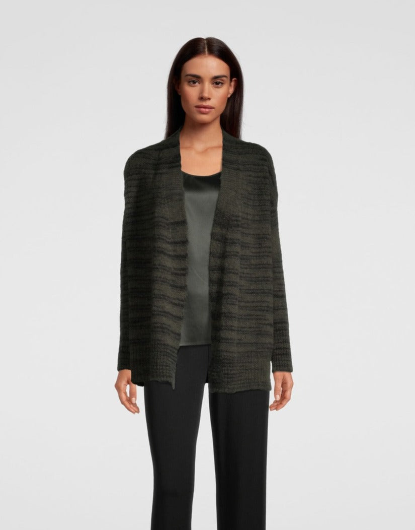 Oscalito Cardigan donna maniche lunghe aperto davanti 6712