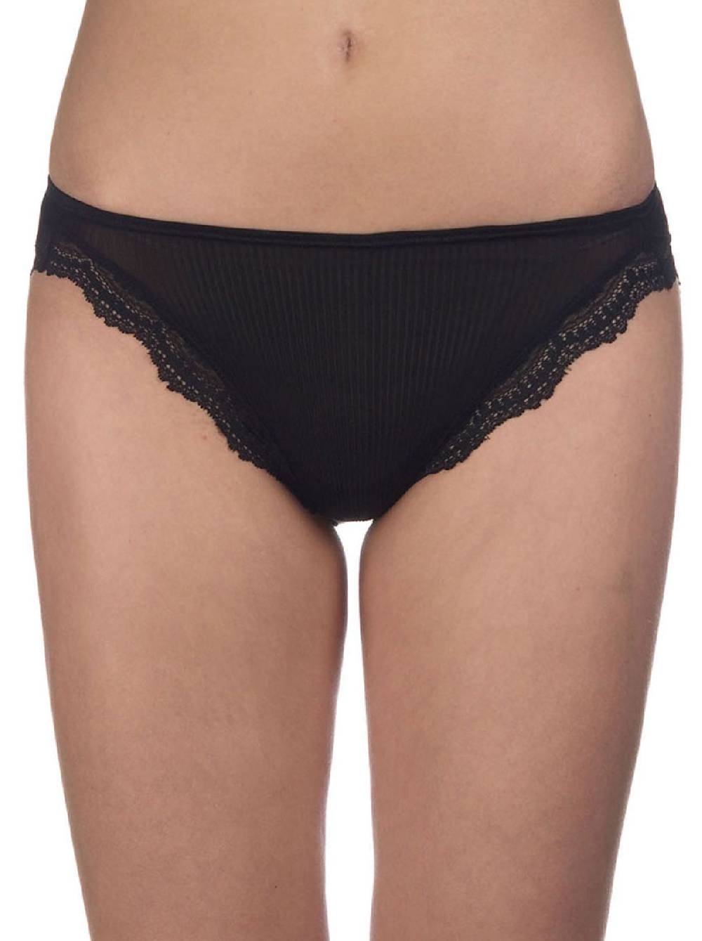 Oscalito Dentelle De Calais® Mini Slip A Vita Bassa In Seta 9471