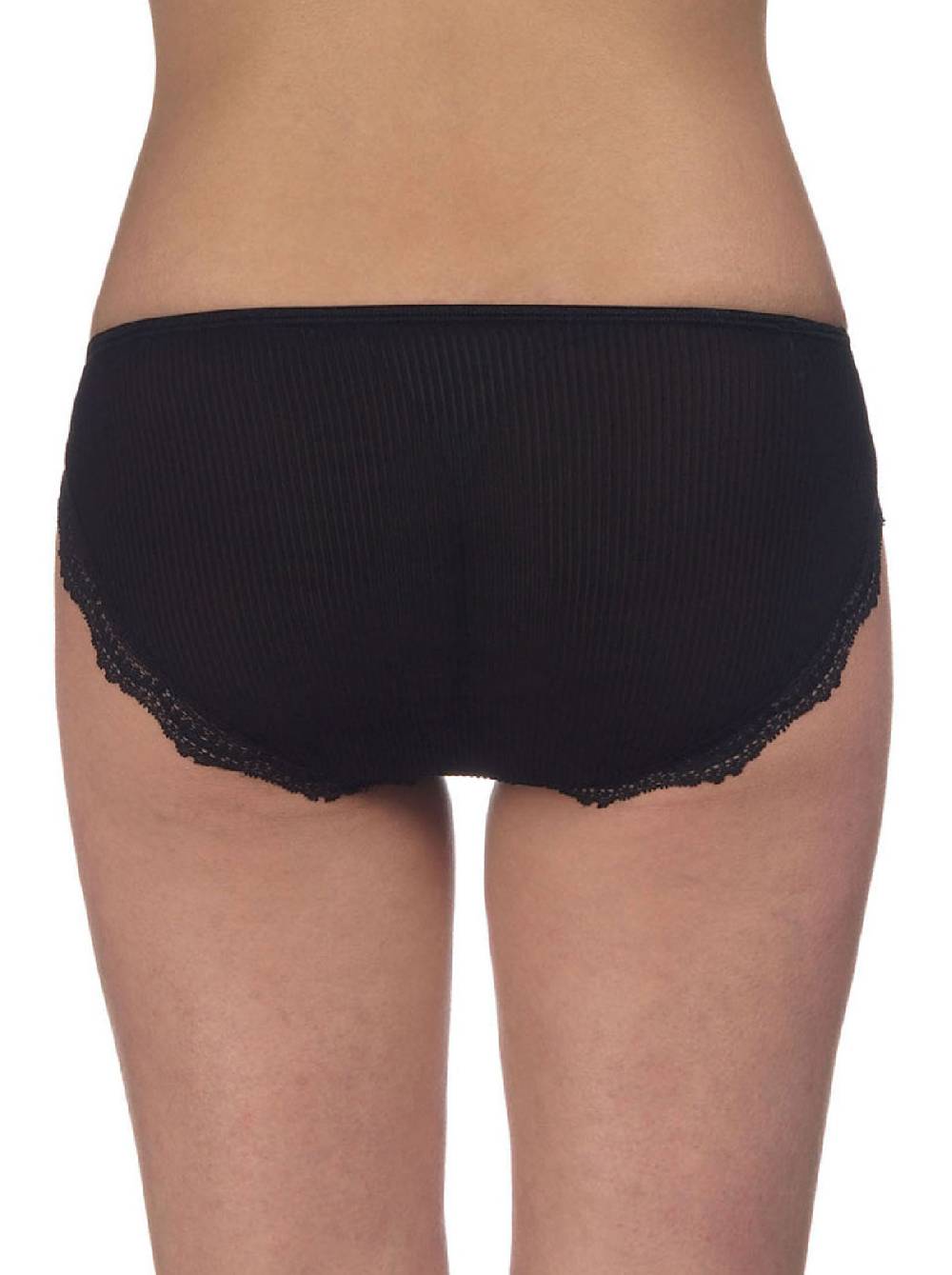 Oscalito Dentelle De Calais® Mini Slip A Vita Bassa In Seta 9471