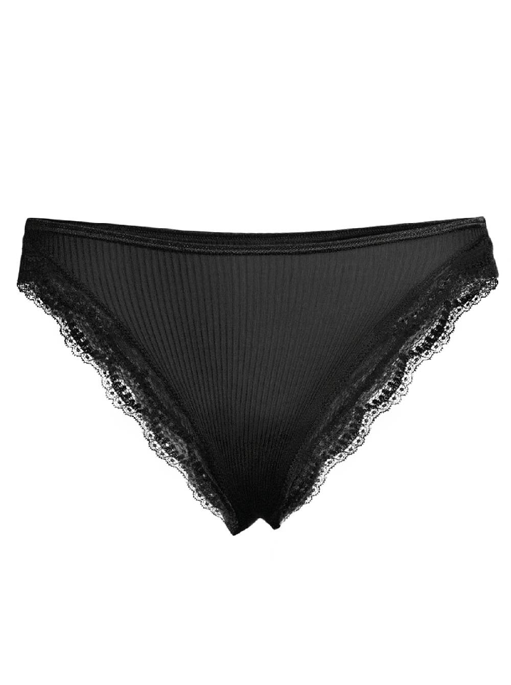 Oscalito Dentelle De Calais® Mini Slip A Vita Bassa In Seta 9471
