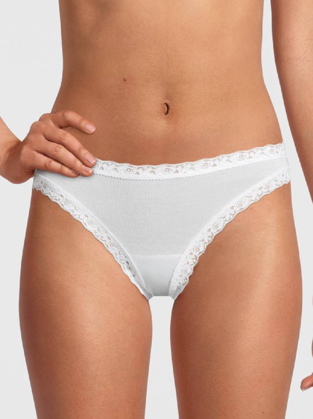 Oscalito Filoscozia Mini slip a vita bassa con foglie 308