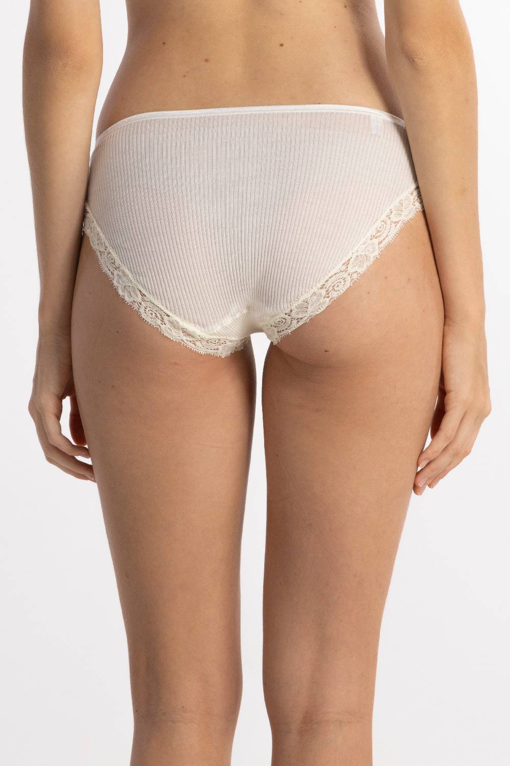 Oscalito Filoscozia Mini Slip Vita Bassa Con Pizzo Leavers 3411