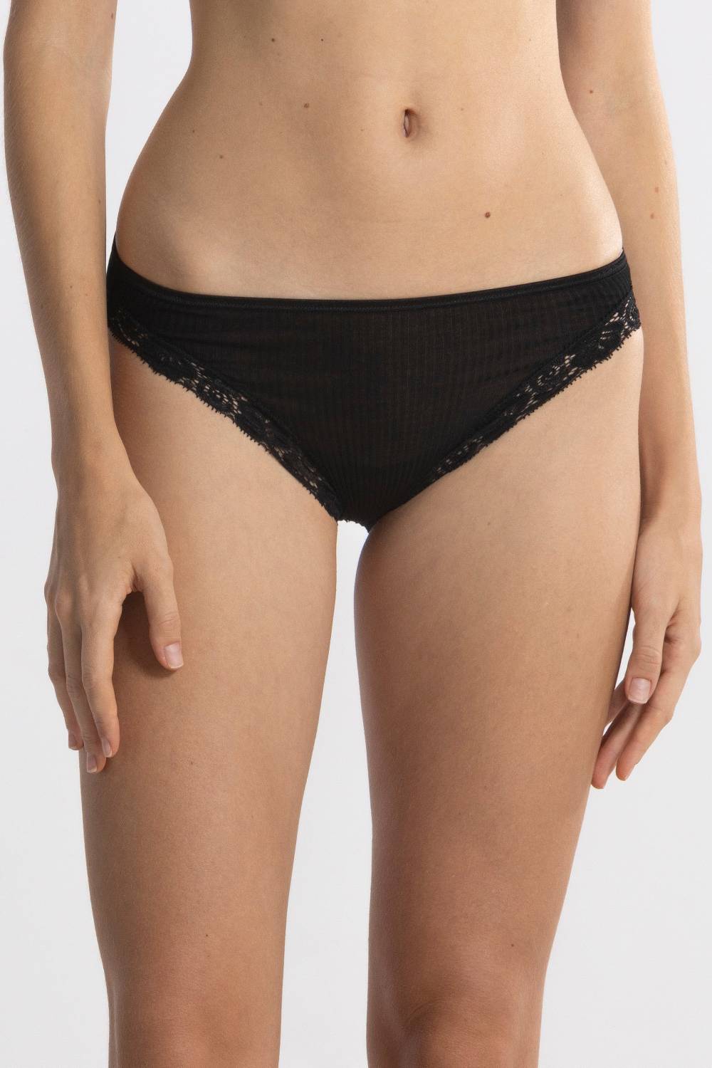 Oscalito Filoscozia Mini Slip Vita Bassa Con Pizzo Leavers 3411