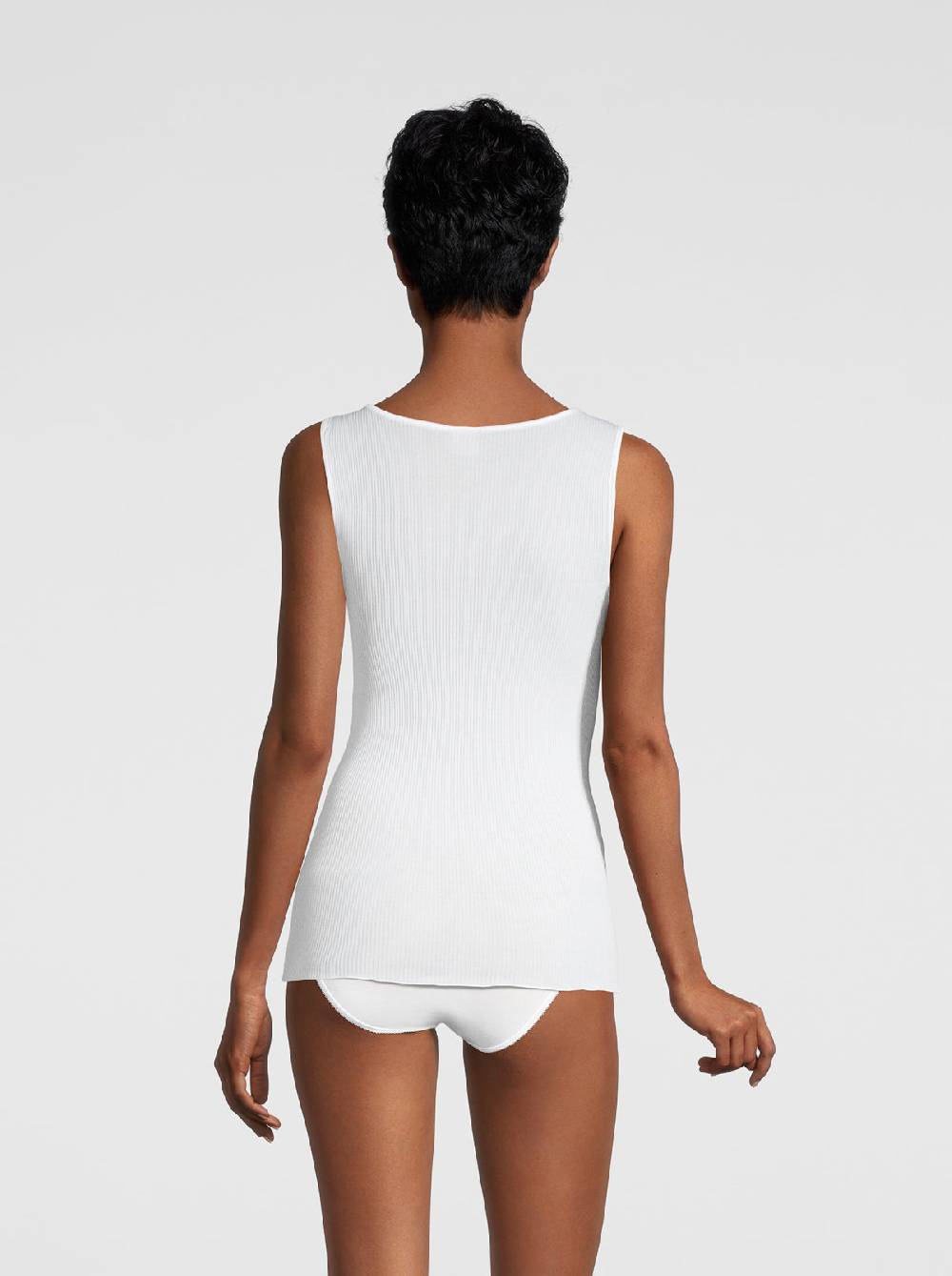 Oscalito Filoscozia® Canotta Con Bordi In Raso 16132