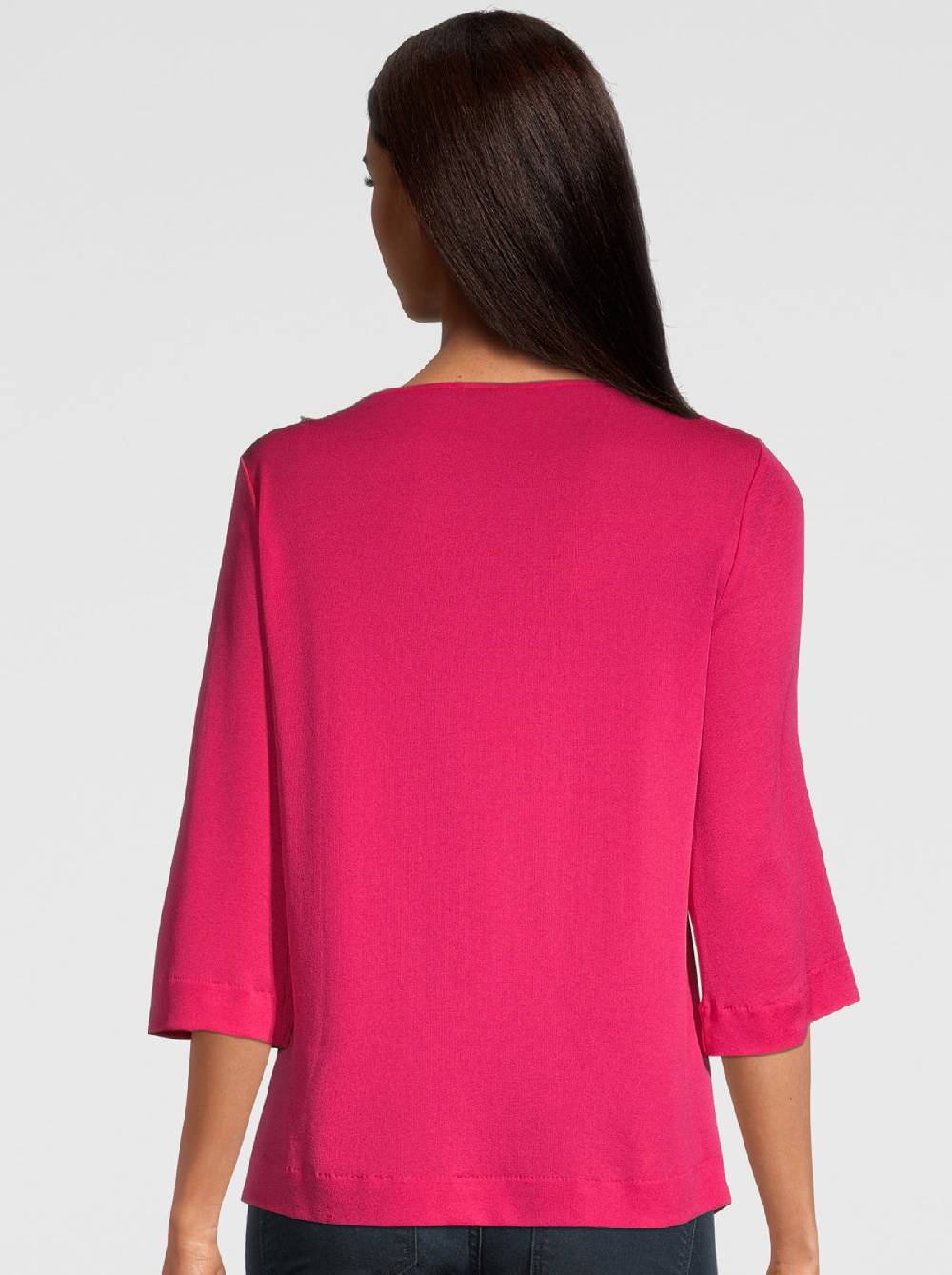 Oscalito Filoscozia® Manica Tre Quarti Con Motivo Macramè 6002