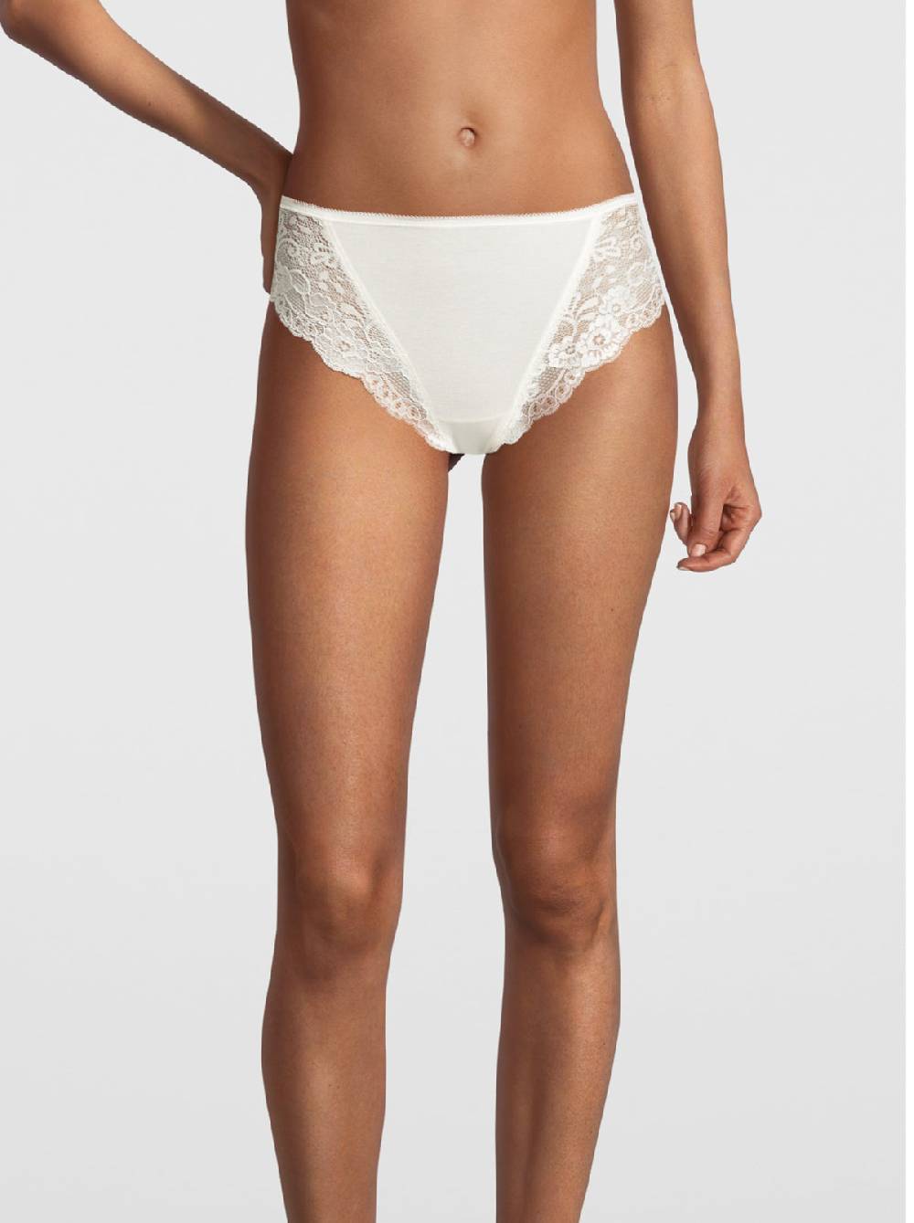 Oscalito Filoscozia Slip Donna Con Pizzo Leavers 973