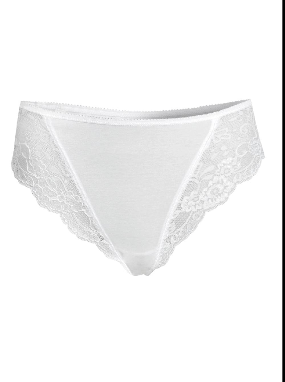 Oscalito Filoscozia Slip Donna con pizzo Leavers 973