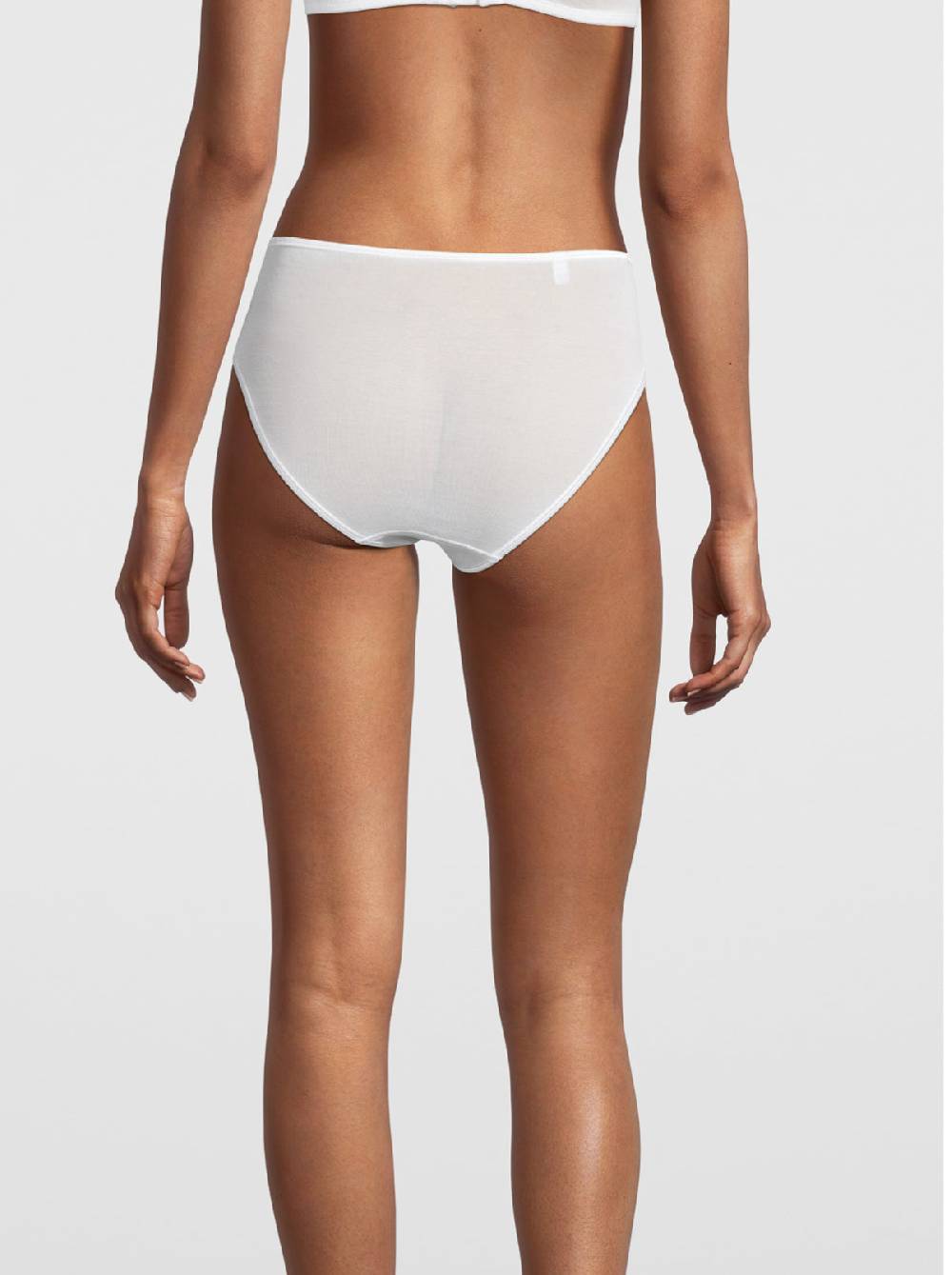 Oscalito Filoscozia Slip Midi Con Bordo In Raso 415