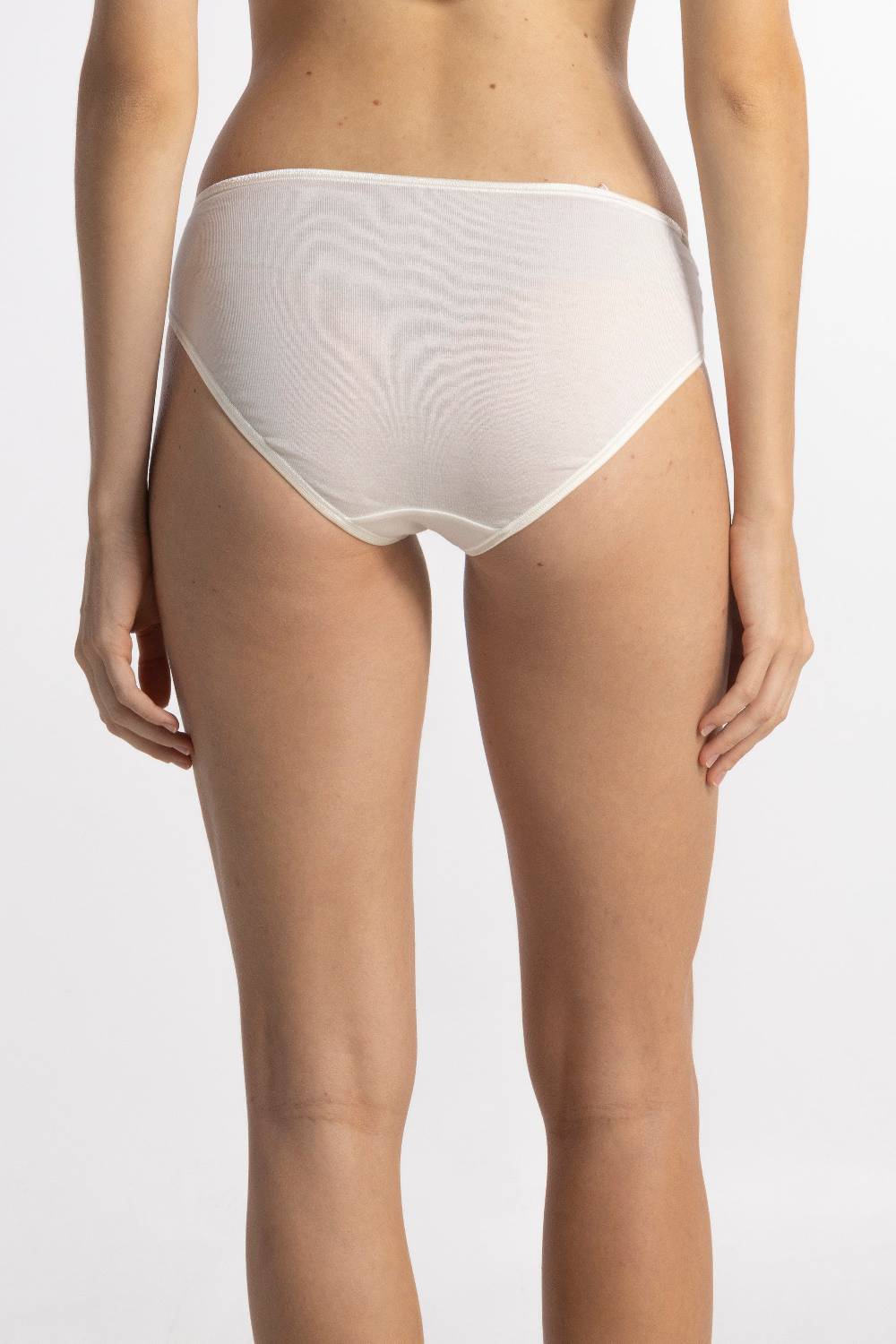 Oscalito Filoscozia Slip Vita Media Con Bordo In Raso 16123