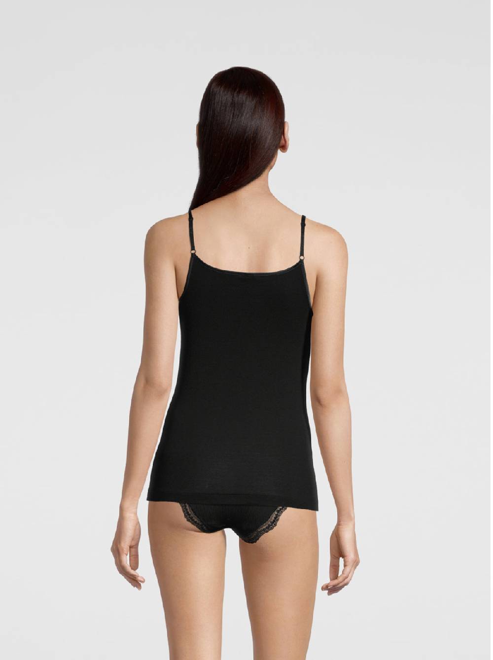 Oscalito Filoscozia Top Canotta Con Pizzo Leavers 312