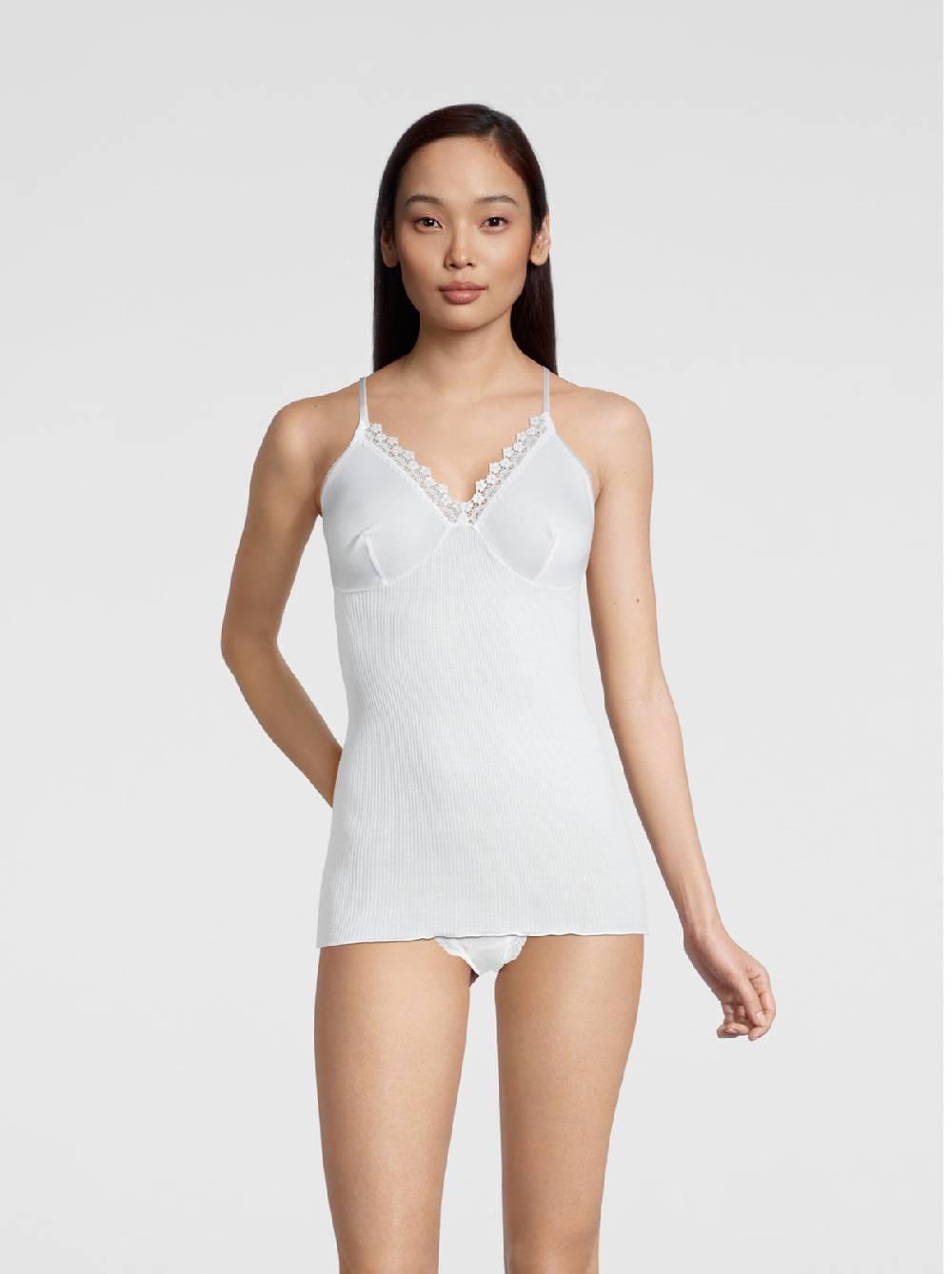 Oscalito Filoscozia Top Reggiseno Forma Pizzo Macramè 418