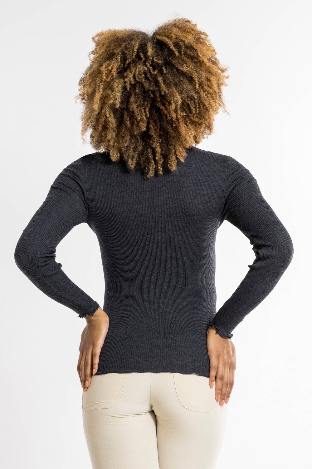 Oscalito Maglia A Maniche Lunghe Donna Lana E Seta 6868