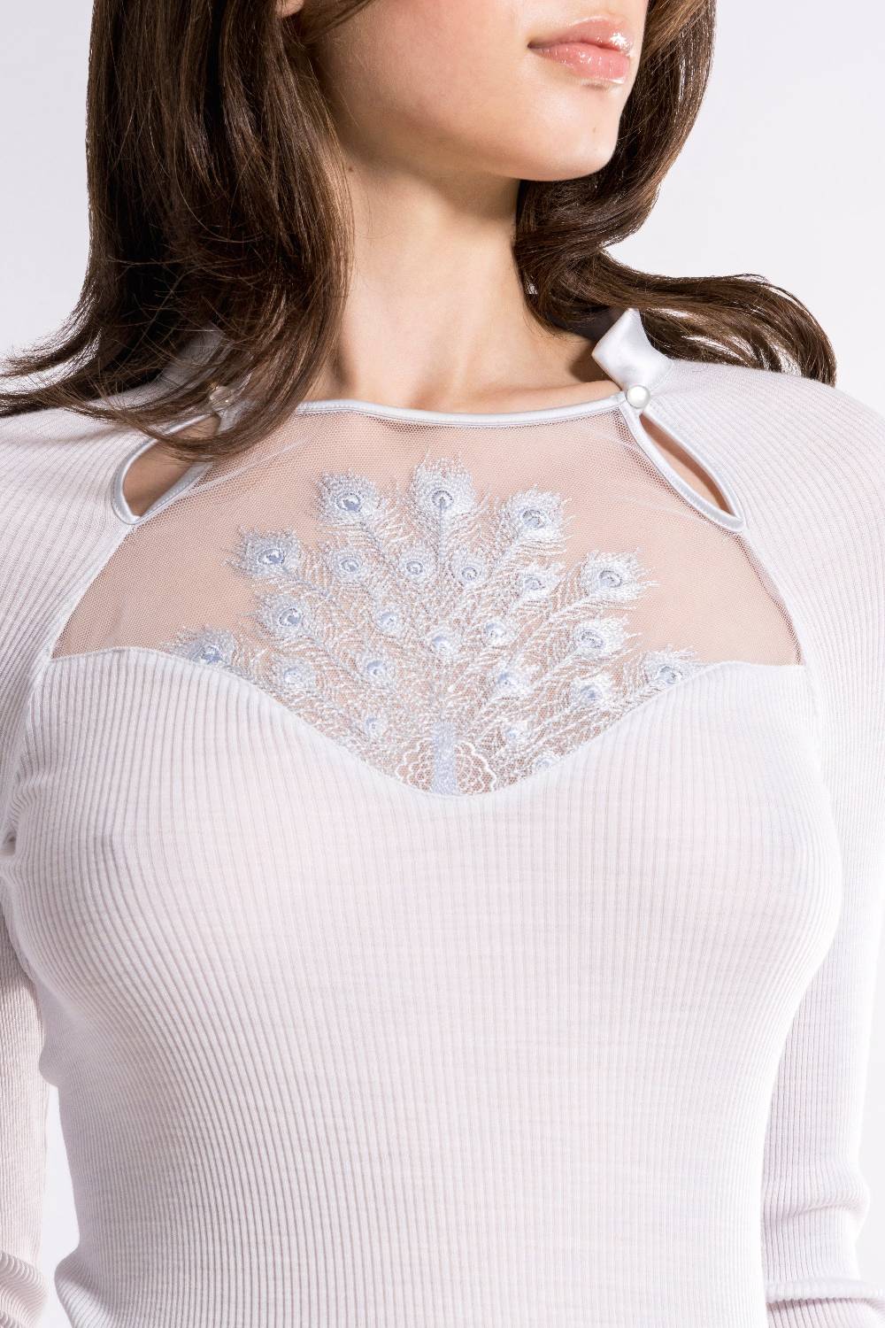 Oscalito Maglia A Maniche Lunghe Donna70% Lana , 30% Seta 6871