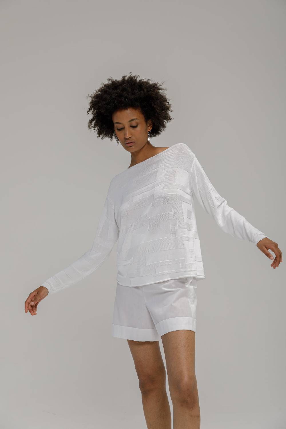 Oscalito Maglia Manica Lunga Donna70% Viscosa, 30% Cotone 6803