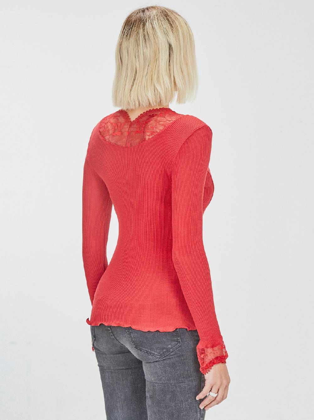 Oscalito Maglia Maniche Lunghe Scollo A V Con Dettagli Leavers 5862